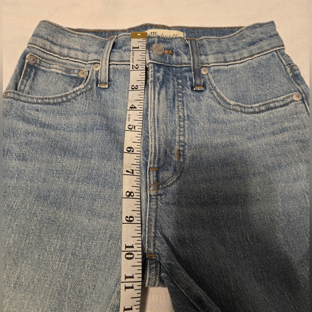 Madewell The Perfect Vintage Jeans Size 24P Color Blue - Picture 7 of 13